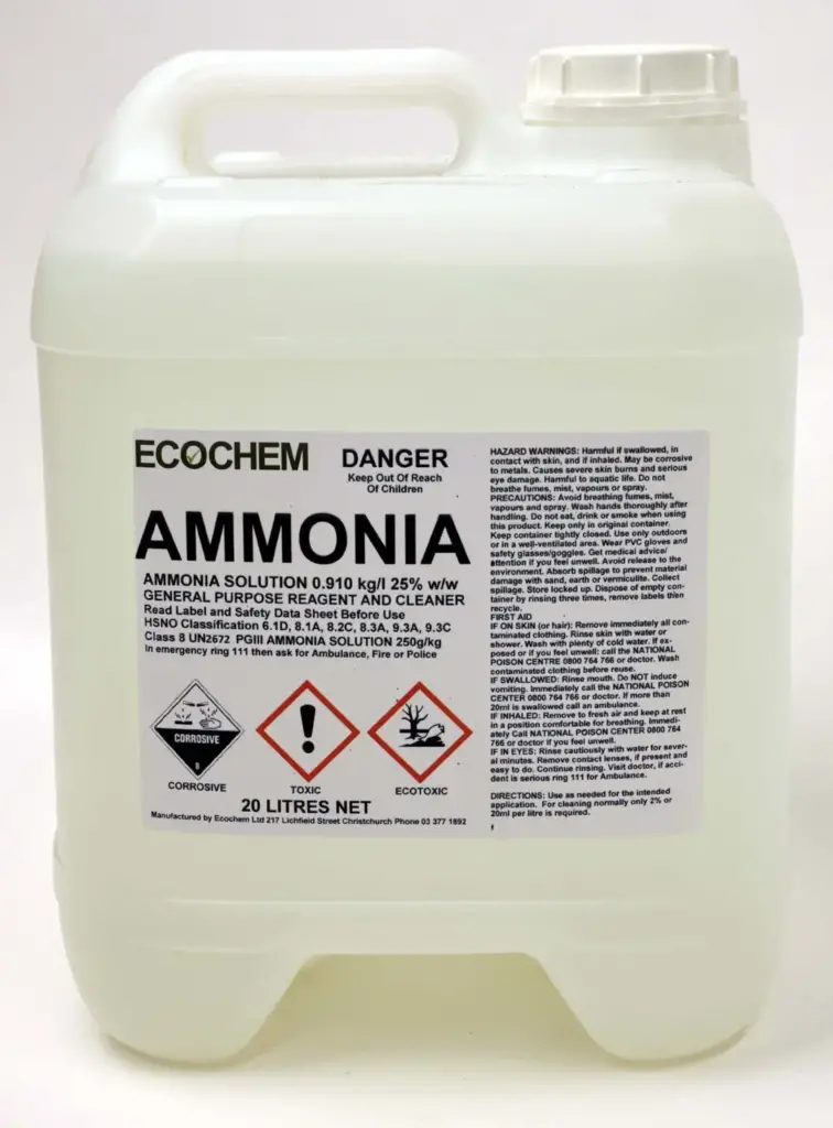 ammonia
